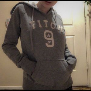 Abercrombie and Fitch grey hoodie
